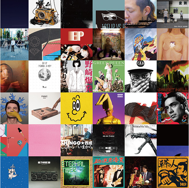 KANDYTOWN、Pitch Odd Mansion、RHYMESTERなど、2017年の日本語ラップ