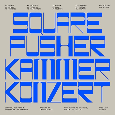 スクエアプッシャー　squarepusher セット　aphex twin スクエアプッシャー（Squarepusher）は制約や回り道から新しい何かを