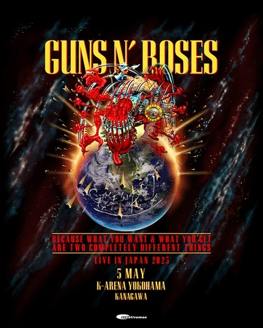 2017年1月21日 Guns N' Rosesライブ大阪 | ミツのロックなライブ