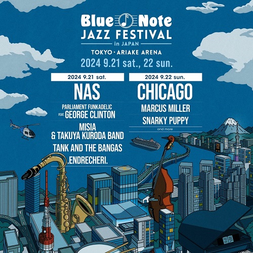 マーカス・ミラー、タンク・アンド・ザ・バンガスが追加! Blue Note