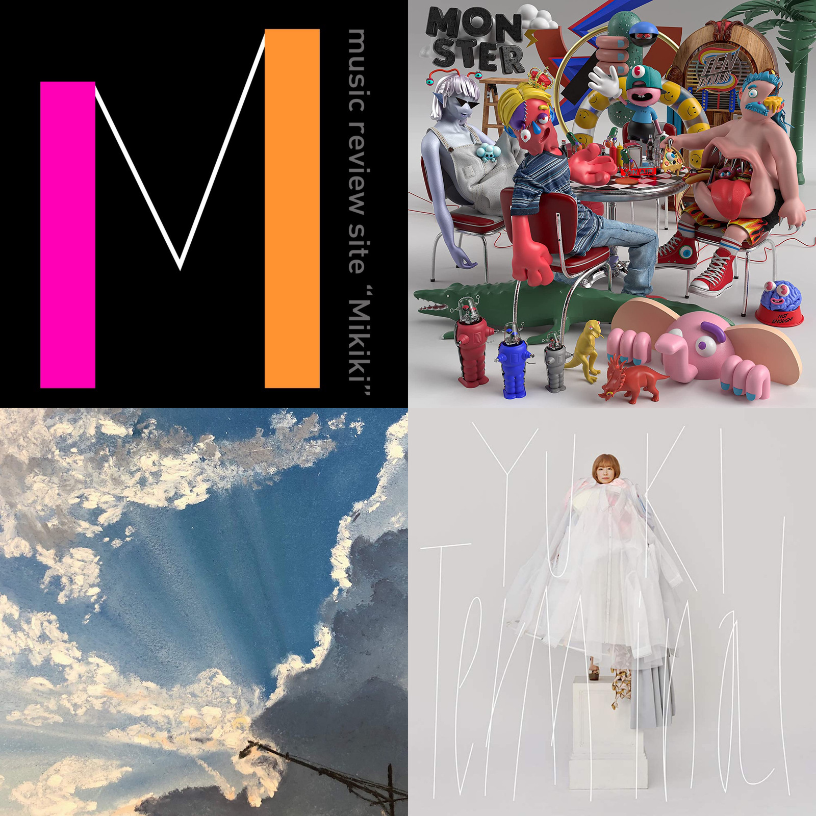 TENDOUJI、くるり、YUKIなど今週リリースのMikiki推し邦楽アルバム