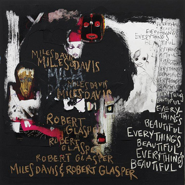 未使用 Miles Davis & Robert Glasper レコードレア盤 生誕90年の帝王マイルス・デイヴィスとロバート・グラスパーの