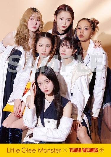 Little Glee Monster『Ambitious』TOWER PLUS+発行、撮り下ろし