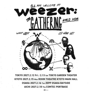 ウィーザーの単独来日ツアーが決定! 新作『Weezer (The Gold Album