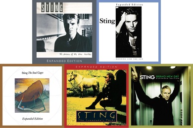 スティング（Sting）、ソロ1st『ブルー・タートルの夢』含む5