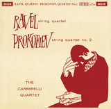 伊の名ヴァイオリニスト、ピーナ・カルミレッリ率いる四重奏団が残したラヴェルとプロコフィエフの貴重音源がCD化
