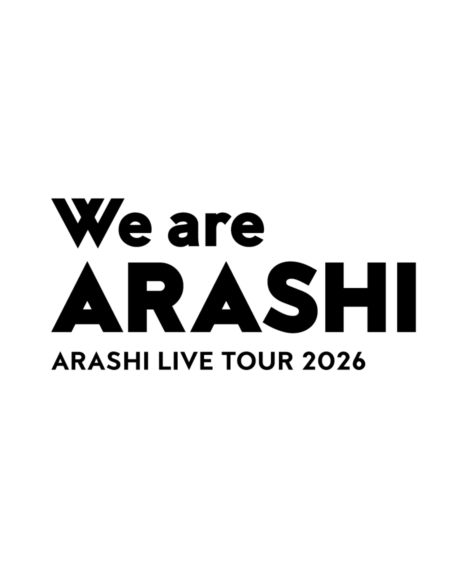 嵐のラストツアー〈We are ARASHI〉は5大ドームで全15公演! 開催
