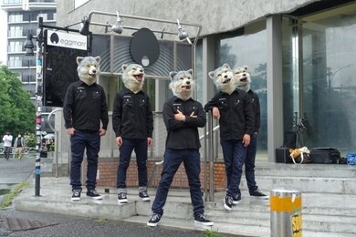 ノーミュージックノーライフ　MAN WITH A MISSION ポスター MAN WITH A MISSIONがNO MUSIC, NO LIFE.ポスターに登場! 撮影レポート