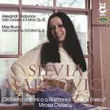 シルヴィア・マルコヴィチ、ミルツェア・クリテスク、ジョルジュ・エネスコ・フィル 『グラズノフ: ヴァイオリン協奏曲、ブルッフ: ヴァイオリン協奏曲第1番』 国際標準化された演奏とは対極をなす、多様な人間感情をたたえた演奏