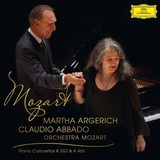 MARTHA ARGERICH、CLAUDIO ABBADO、MOZART ORCHESTRA 『モーツァルト：ピアノ協奏曲第20番＆第25番』