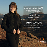 アンナ・フェドロヴァ（Anna Fedorova）『ラフマニノフ：ピアノ協奏曲 第3番、シルヴェストロフ：使者』緊迫感を纏った圧倒的な演奏に浸れる1枚