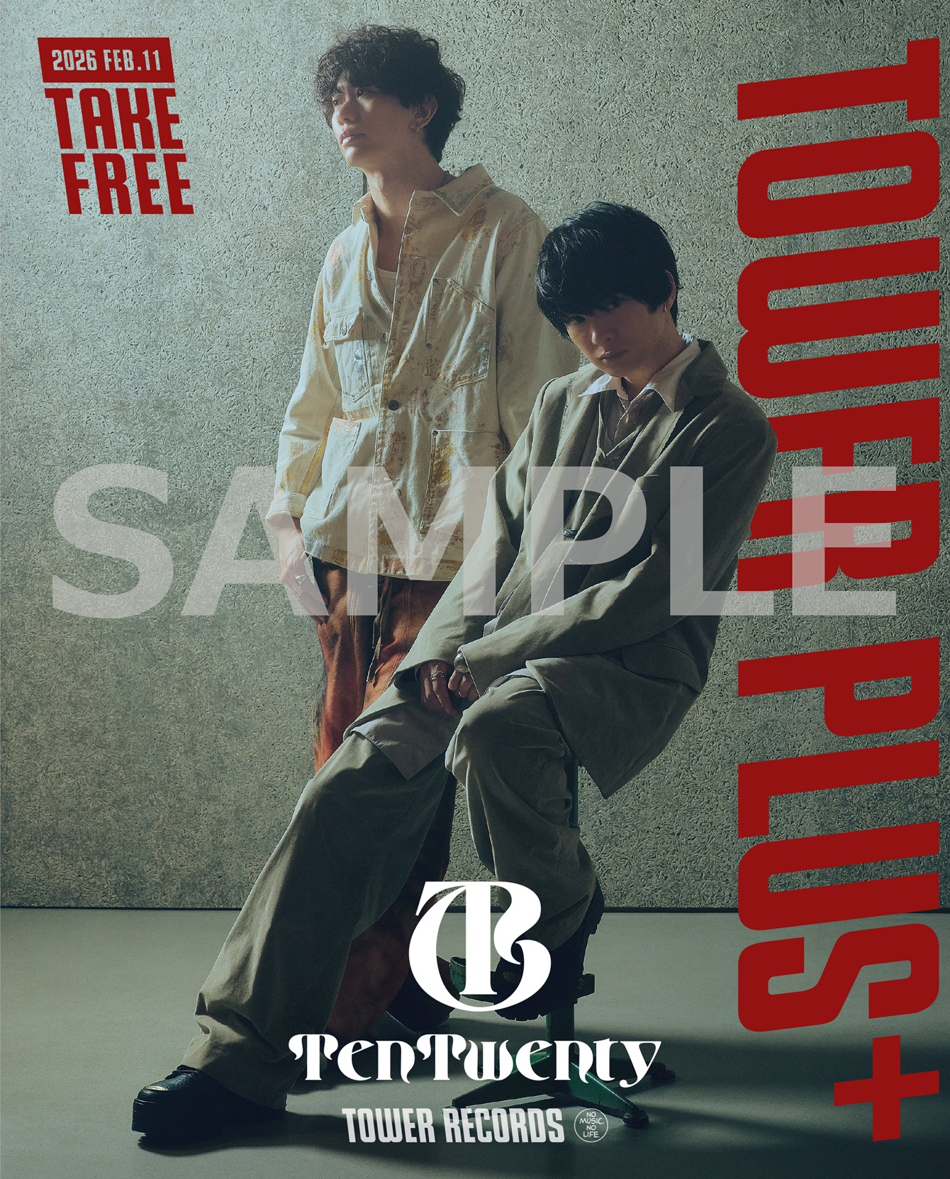 TenTwenty『Abyss Red』リリース記念、TOWER PLUS+特別号の発行と限定