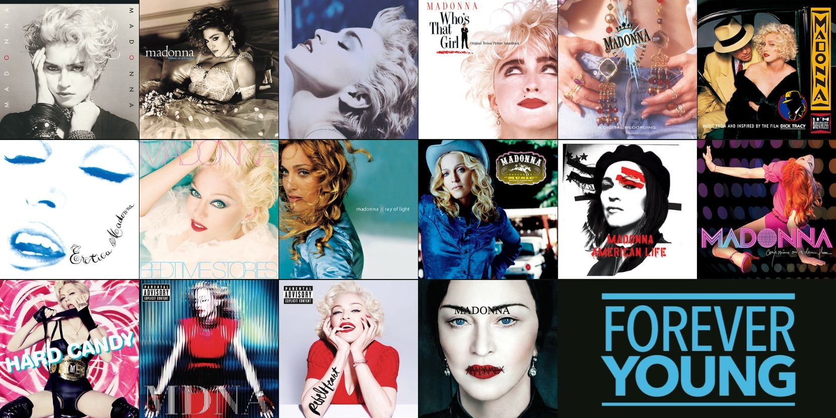 マドンナ（Madonna）のすべて――新作に向け、クイーン・オブ・ポップの