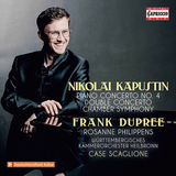 フランク・デュプレー（Frank Dupree）『カプースチン：ピアノ協奏曲第4番、二重協奏曲、室内交響曲』キャッチーなメロディやピアノの超絶技巧に魅了される