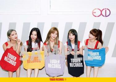 EXID『UPu0026DOWN [JAPANESE VERSION]』撮り下ろし写真も! ポスターにもなる「別冊TOWER PLUS+」発行! |  Mikiki by TOWER RECORDS