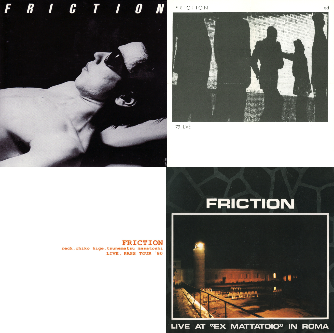 FRICTION 25㎝盤 レコード - レコード