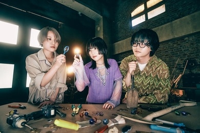 黒子首が語る、3人だけの音に立ち返った『dig saw』 新作で掘り下げた