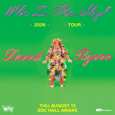 デヴィッド・バーン（David Byrne）の単独公演が決定! 〈SUMMER SONIC