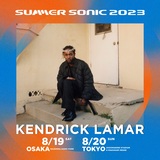SUMMER SONIC 2023ヘッドライナー2組目はケンドリック・ラマー（Kendrick Lamar）