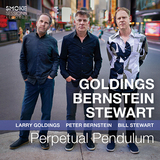 ラリー・ゴールディングス、ピーター・バーンスタイン&ビル・スチュワート（Larry Goldings, Peter Bernstein & Bill Stewart）『Perpetual Pendulum』マジカルなオルガンプレイがたまらない!　最高の音で会話する名手の渋くて硬派な演奏