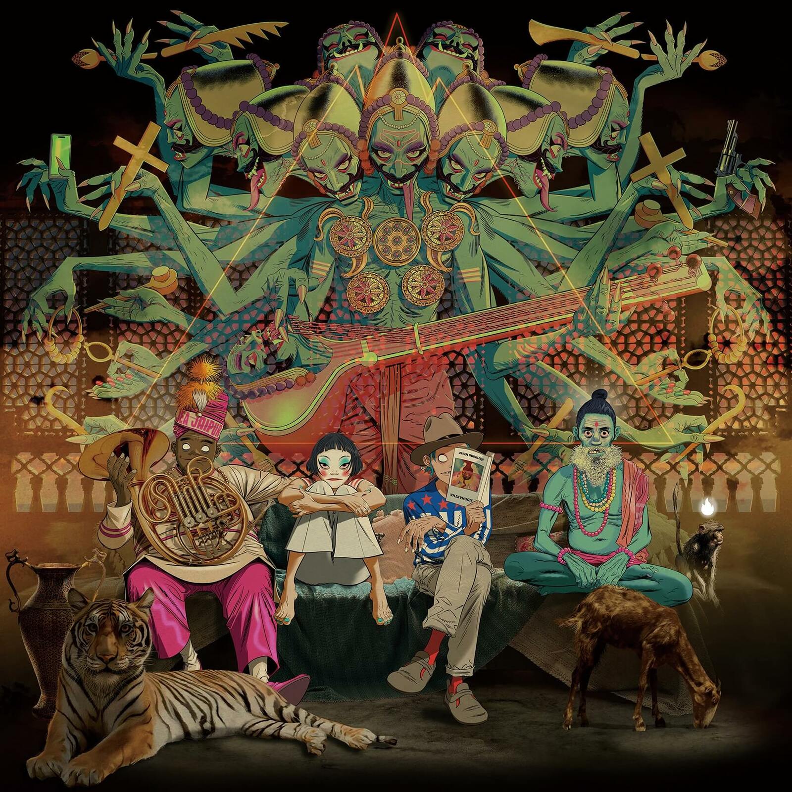 ゴリラズ（Gorillaz）× インド? 4人が語る、史上最大規模の新作『The