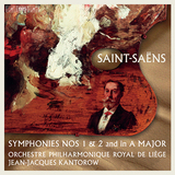 ジャン＝ジャック・カントロフ（Jean-Jacques Kantorow）指揮『サン＝サーンス：交響曲イ長調、第1番&第2番』潤いのあるサウンドで伝える、隠れた名品の魅力