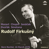ルドルフ・フィルクシュニー 『フィルクシュニー ベルン・リサイタル1976年3月16日』 チェコ最大の巨匠ピアニスト、最充実期のライヴ録音