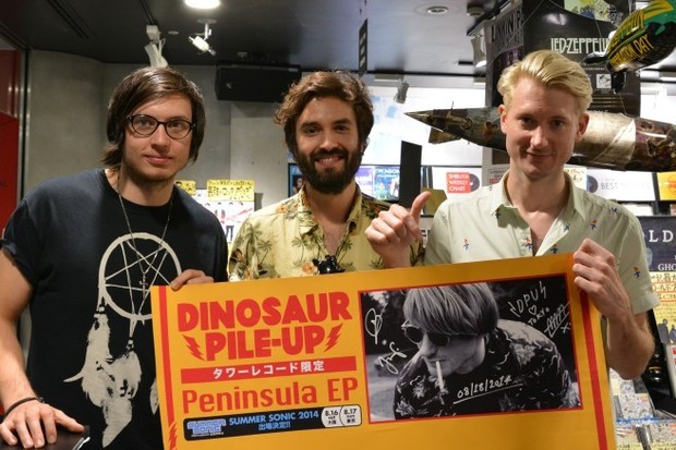 ダイナソー・パイル・アップin東京―来日中の3人を直撃!