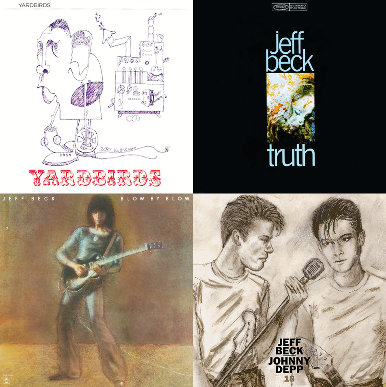 ジェフ・ベック（Jeff Beck）を知るための23枚――ザ・ヤード