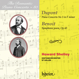 『ロマンティック・ピアノ・コンチェルト・シリーズ Vol.80～デュポン&ブノワ：ピアノ協奏曲』壮大な楽曲を時に激しく時に情感豊かに奏でる