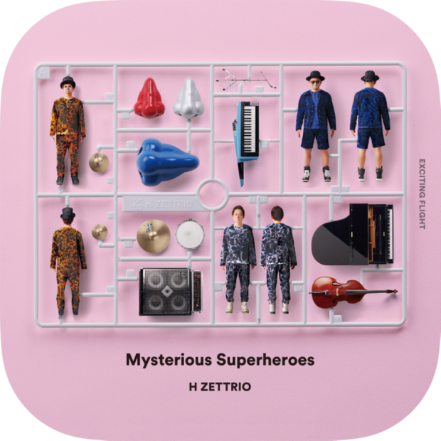 H ZETTRIOが新アルバム『Mysterious Superheroes』を本日リリース!　オリジナル・アプリも配信開始