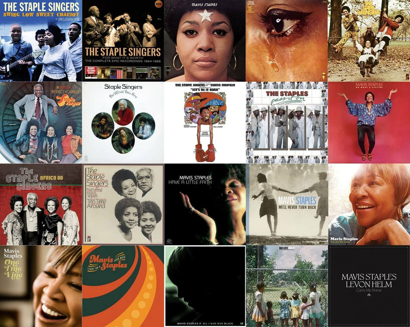 メイヴィス・ステイプルズ（Mavis Staples）を知るための20枚 ザ