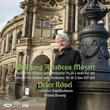 PETER ROSEL 『モーツァルト：ピアノ協奏曲集4 ピアノ協奏曲 第24番＆第25番』
