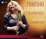 マルタ・アルゲリッチ 『Live From Lugano 2016』 輝かしき音楽祭最終章、ラヴェル～モーツァルトまで総括する選曲の実況盤