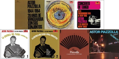 アストル・ピアソラ（Astor Piazzolla）、世界初CD化音源を含む