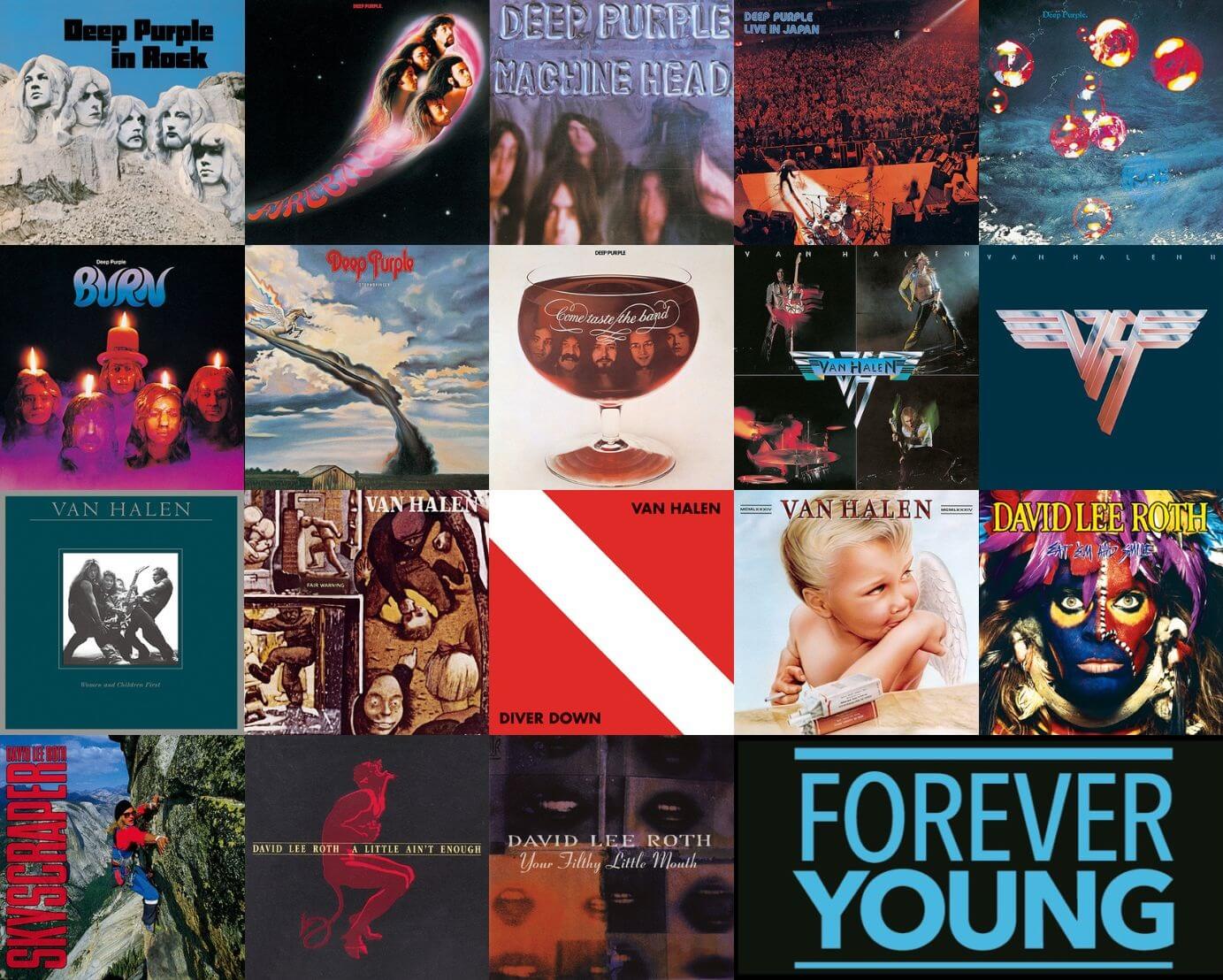 ディープ・パープル（Deep Purple）、ヴァン・ヘイレン（Van Halen