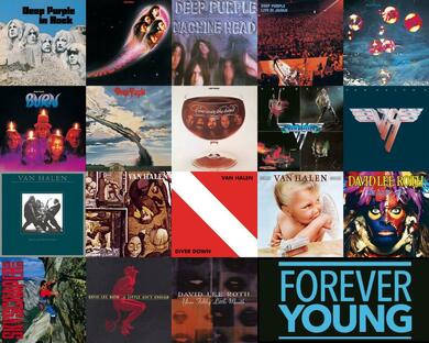 ディープ・パープル（Deep Purple）、ヴァン・ヘイレン（Van Halen 