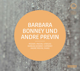 ソプラノ歌手の名花バーバラ・ボニーが、プレヴィンのピアノ伴奏を得て瑞々しい表現力を披露した2000年のライヴがCD化