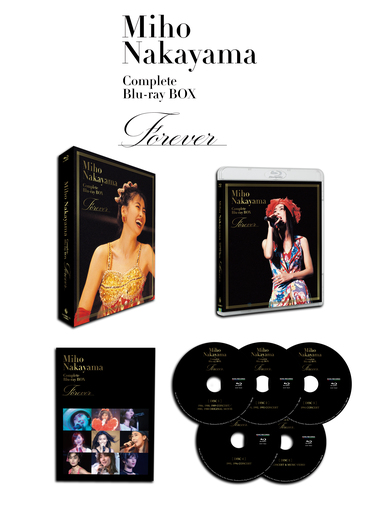 劣化あり　希少品　中山美穂　Complete DVD-BOX 中山美穂、80～90年代のコンサートの歴史を詰め込んだBlu-rayボックス