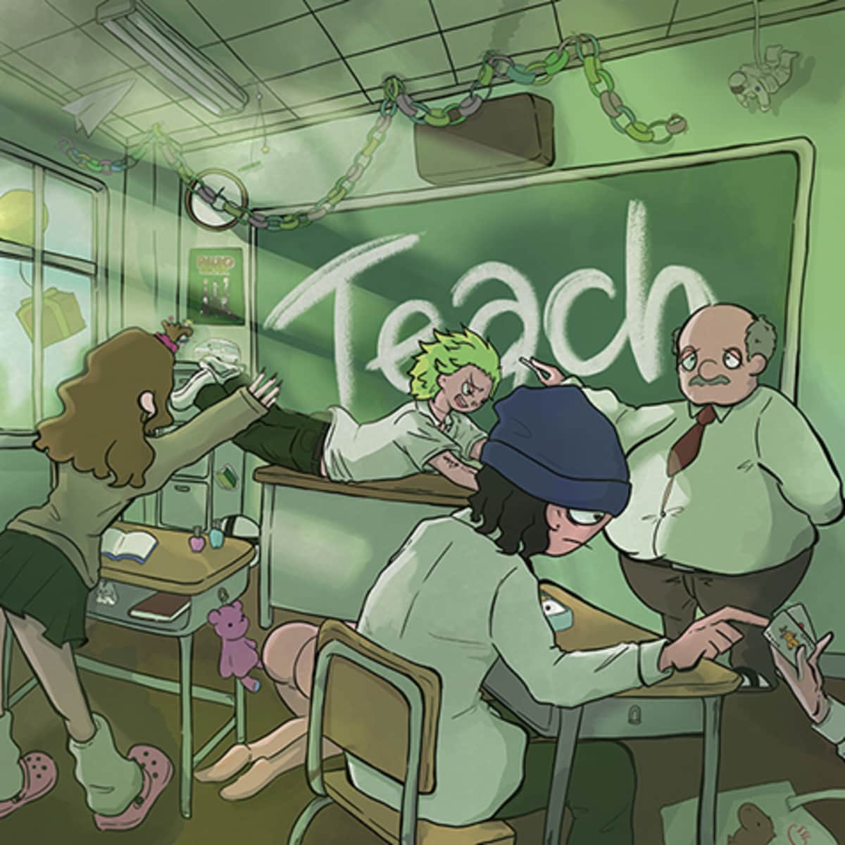 liquid people『Teach』バンアパ愛が滲むサウンドや痛快な日本語詞、ゴダイゴ“銀河鉄道999”のカバーも新鮮に響くミニアルバム - レビュー