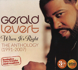 ジェラルド・リヴァート（Gerald Levert）『When It’s Right: The Anthology 1991-2007』初CD化含むレア曲も収録、ソロ活動総括した3枚組アンソロジー