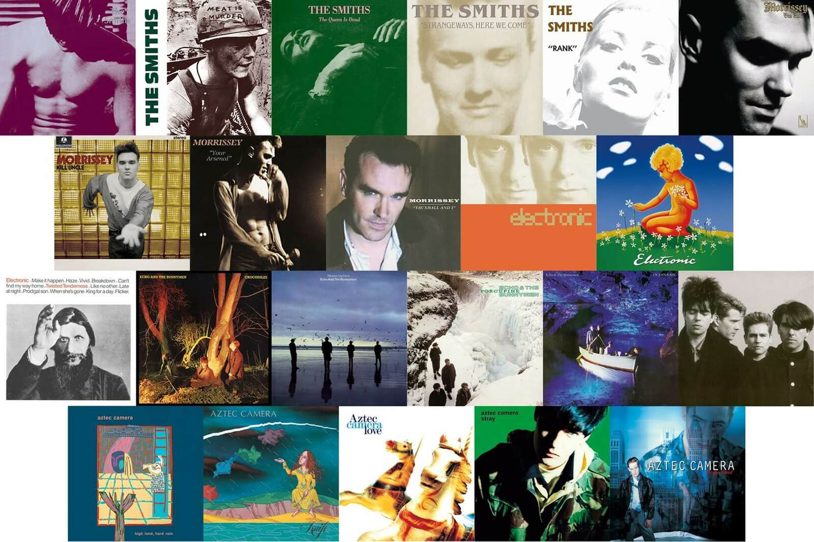 ザ・スミス、エコー&ザ・バニーメン、アズテック・カメラ……80年代
