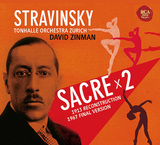 ストラヴィンスキー“春の祭典”の1913年初稿を再現&世界初録音、67年決定版との違いも楽しめる2枚組