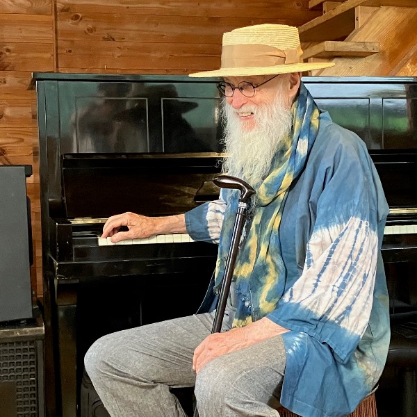 テリー・ライリー（Terry Riley）がNO MUSIC, NO LIFE.ポスター