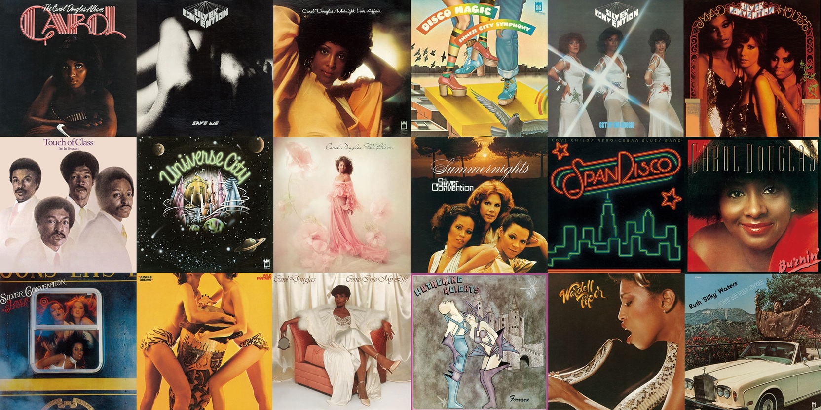 キャロル・ダグラス、シルヴァー・コンヴェンション、T-GROOVE監修